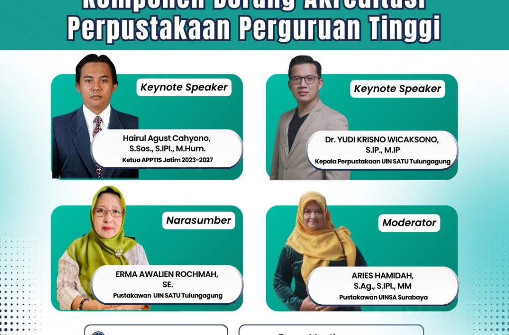 “Akreditasi bukan sekadar penilaian, tetapi cermin komitmen perpustakaan dalam mendukung mutu pendidikan tinggi.”